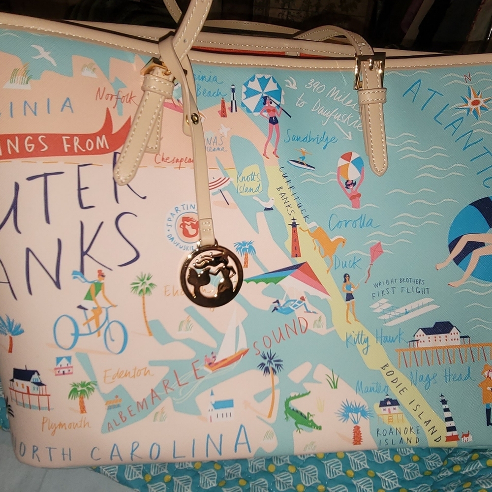 Spartina Outer Banks OBX Beach Tote/Shoulder Bag